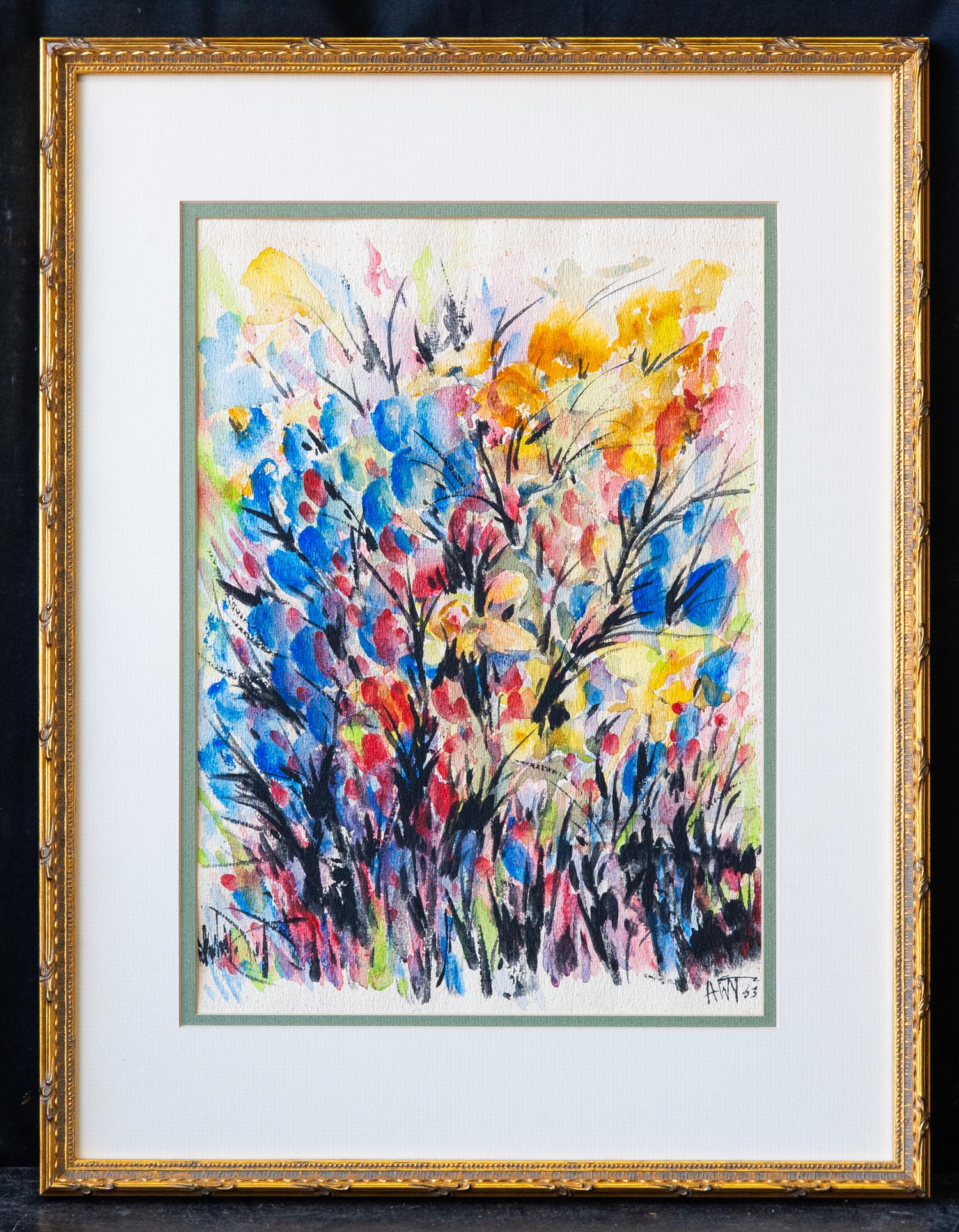 Alma W. Thomas (1891 - 1978) DC Artist Watercolor (1 of 10)