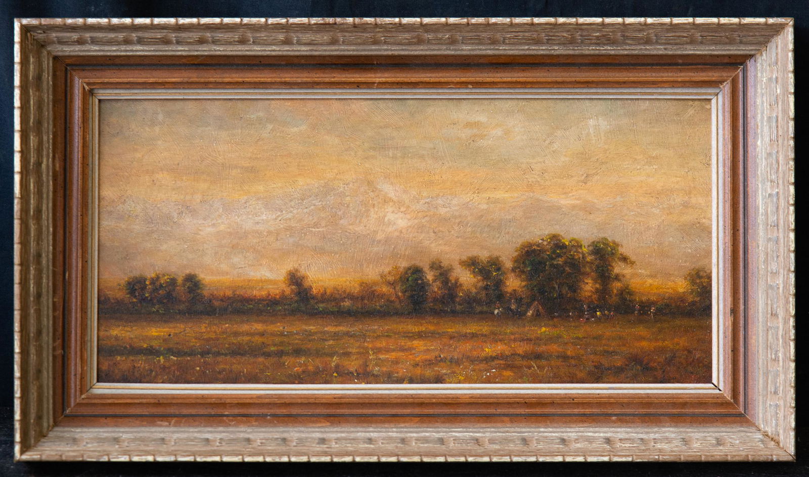 Early 20th Century Native American Oil On Board (1 of 10)