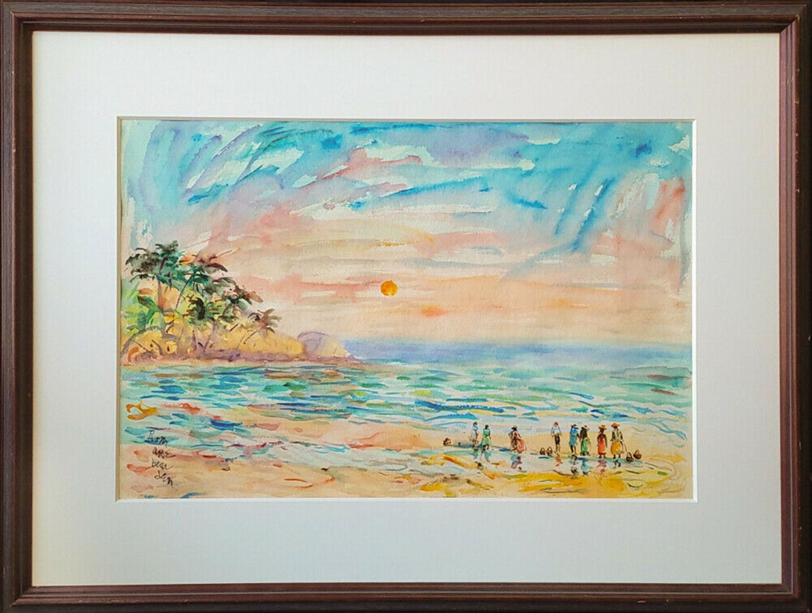 Romare Bearden (1911-1988) New York Artist Watercolor (1 of 10)