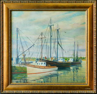 William S. Robinson (: William Smith Robinson (1861 - 1945) was active/lived in Pennsylvania, New York, Connecticut, Massachusetts, Mississippi. William Robinson is known for Landscape, marine and genre painting. 