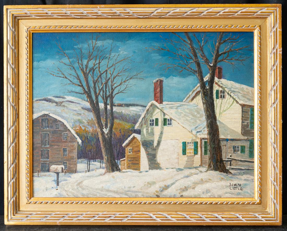 John Little (Born 1928) Canadian Artist Oil (1 of 10)