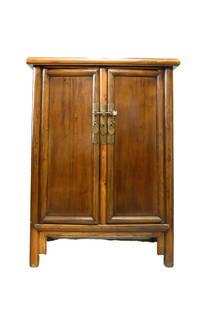 Antique Ming Dynasty Style Wood Closet: Title: Closet Medium: Wood Style: Ming Dynasty Size: 42" H x 30" x 16" Age: Antique Condition: Good overall condition for its age, Great for collection or home decoration. Provenance: Collection