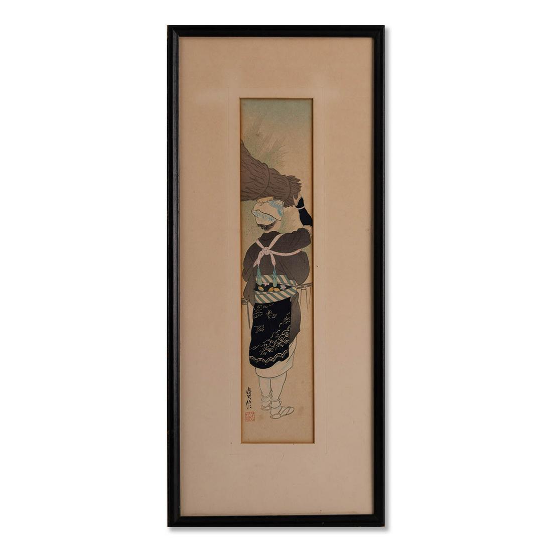Original Japanese Painting "Traditional Japanese (1 of 7)