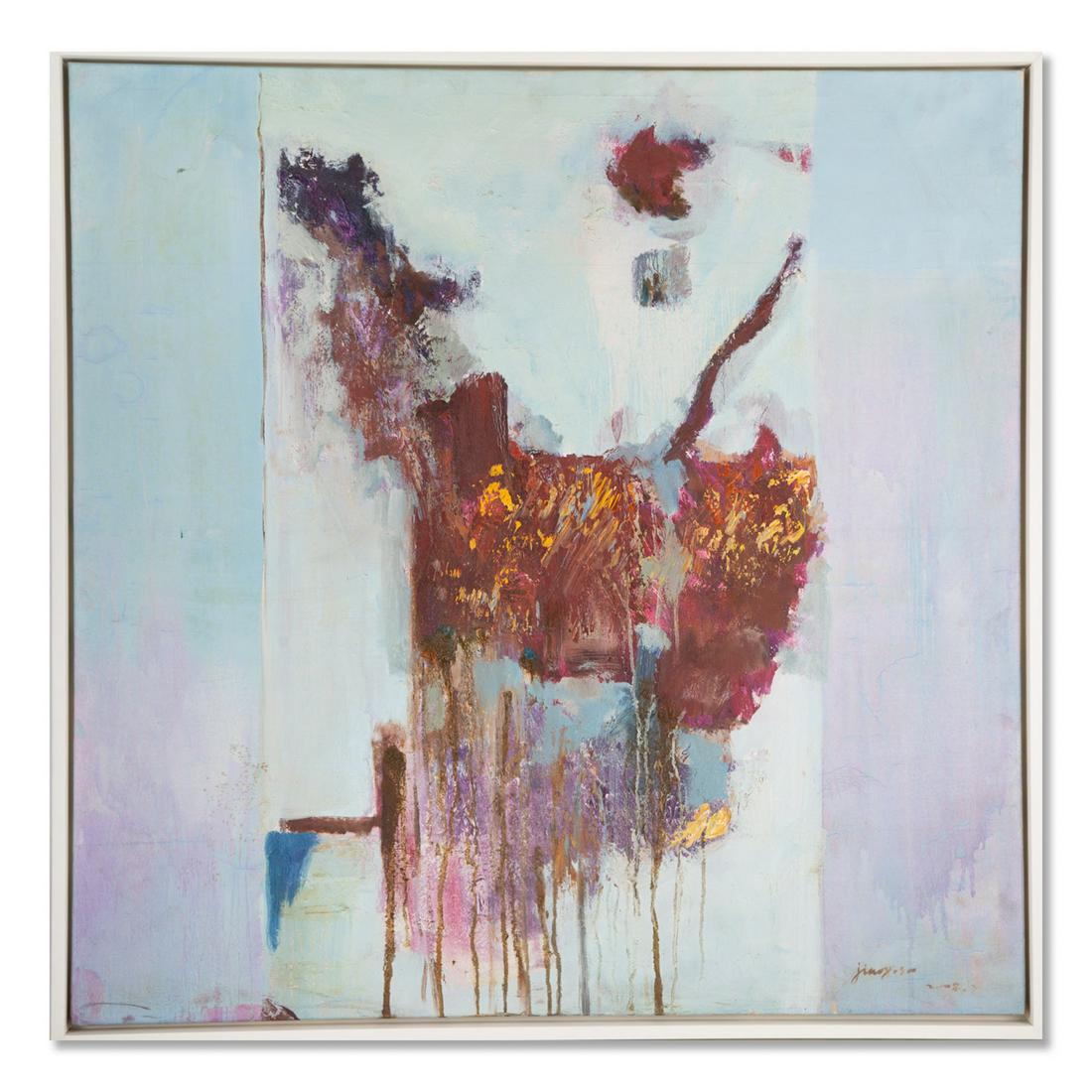 Large Abstract Original Oil Painting "Untitled" (1 of 10)