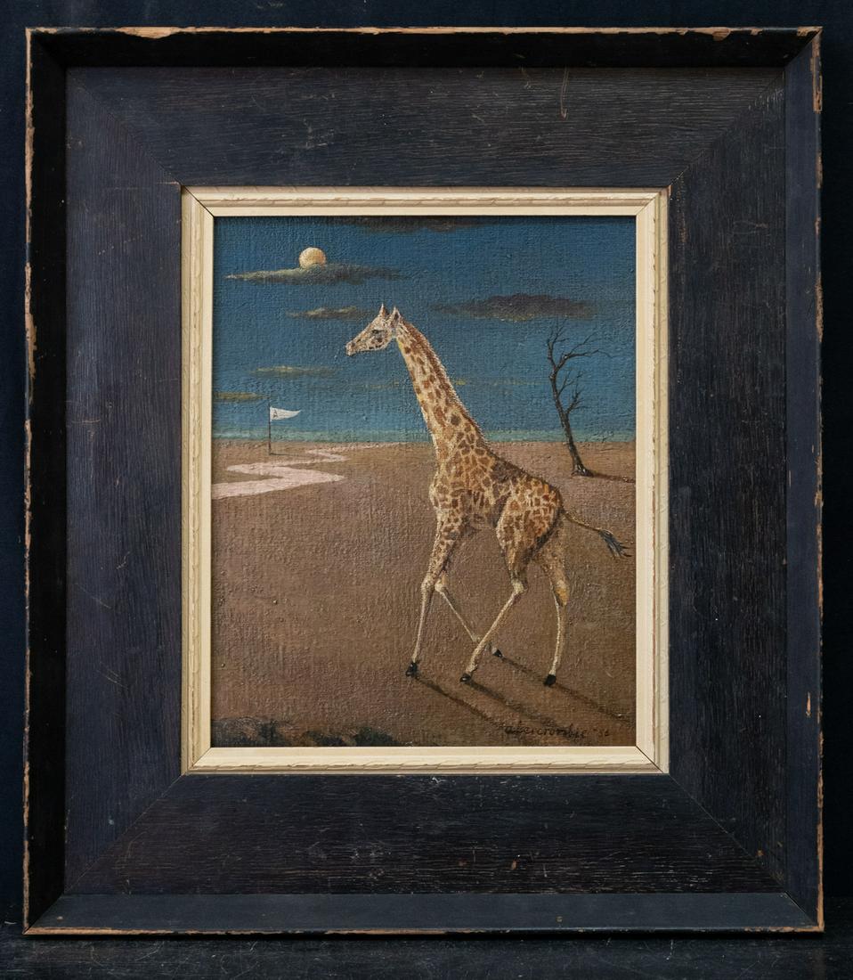 Gertrude Abercrombie (1909 - 1977) Illinois Artist Oil (1 of 10)