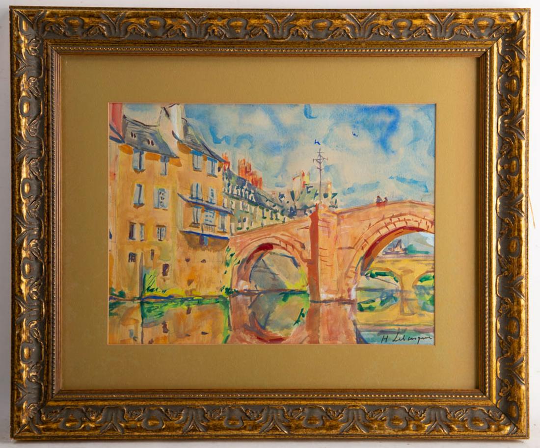 Henri Baptiste Lebasque (1865-1937)Watercolor on paper (1 of 9)