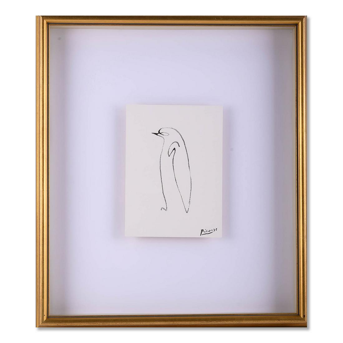 Contemporary Picasso Print On Paper "Penguin" (1 of 8)