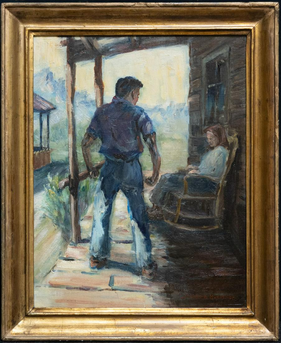 Joseph Kleitsch (1882 - 1931) California Artist Oil (1 of 10)