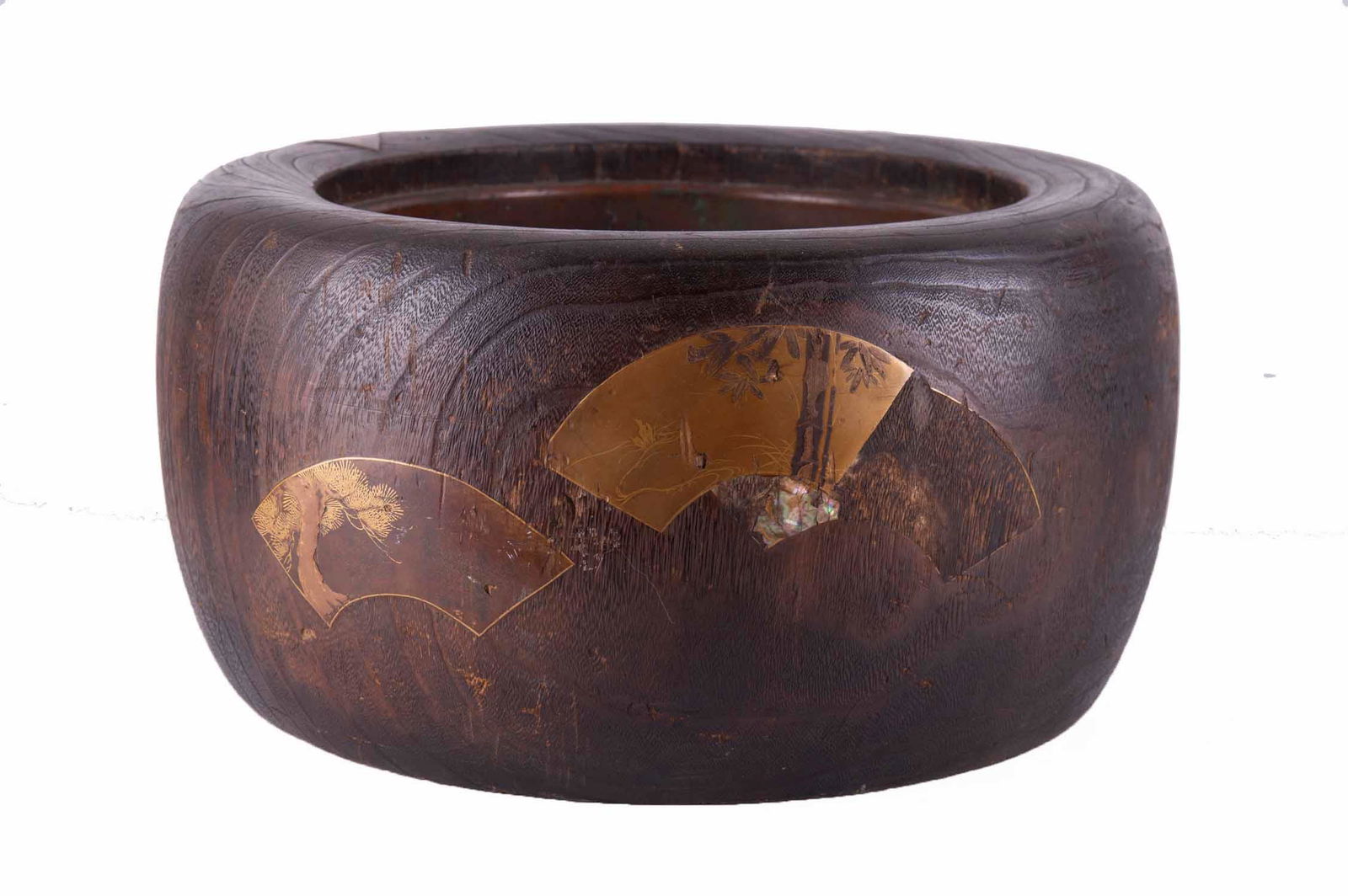 Large Antique Japnese Engraved/Inlayed Fish Tank (1 of 10)