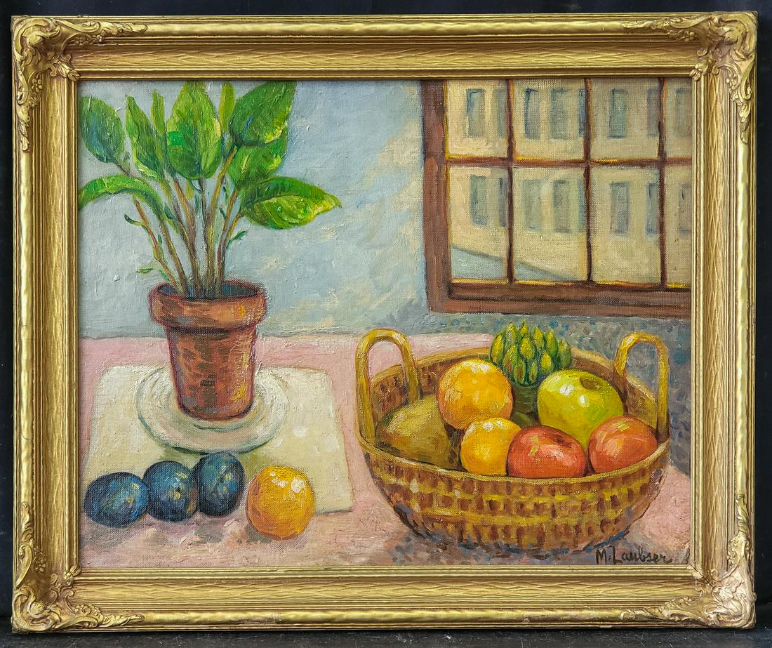 Maggie Laubser (1886 - 1973) African Artist Oil (1 of 10)