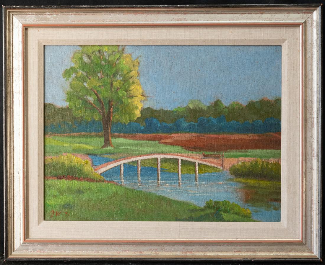 James Weeks (1922 - 1998) California Artist Oil (1 of 10)