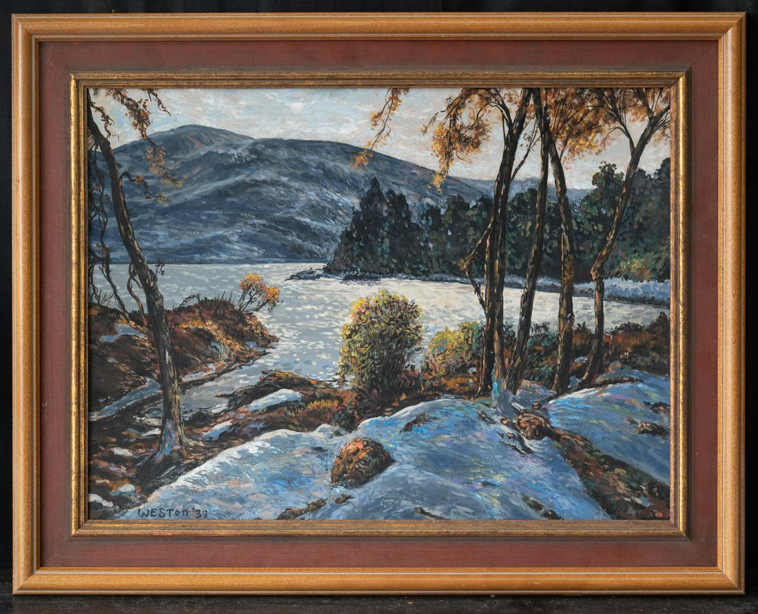 Edward Weston (1886 - 1958) California Artist Oil (1 of 10)