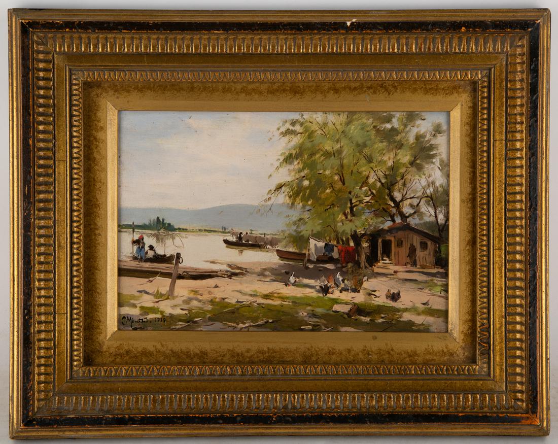 Peder Mork Monsted (1859 - 1941) Denmark, Netherlands, Europe. (1 of 12)