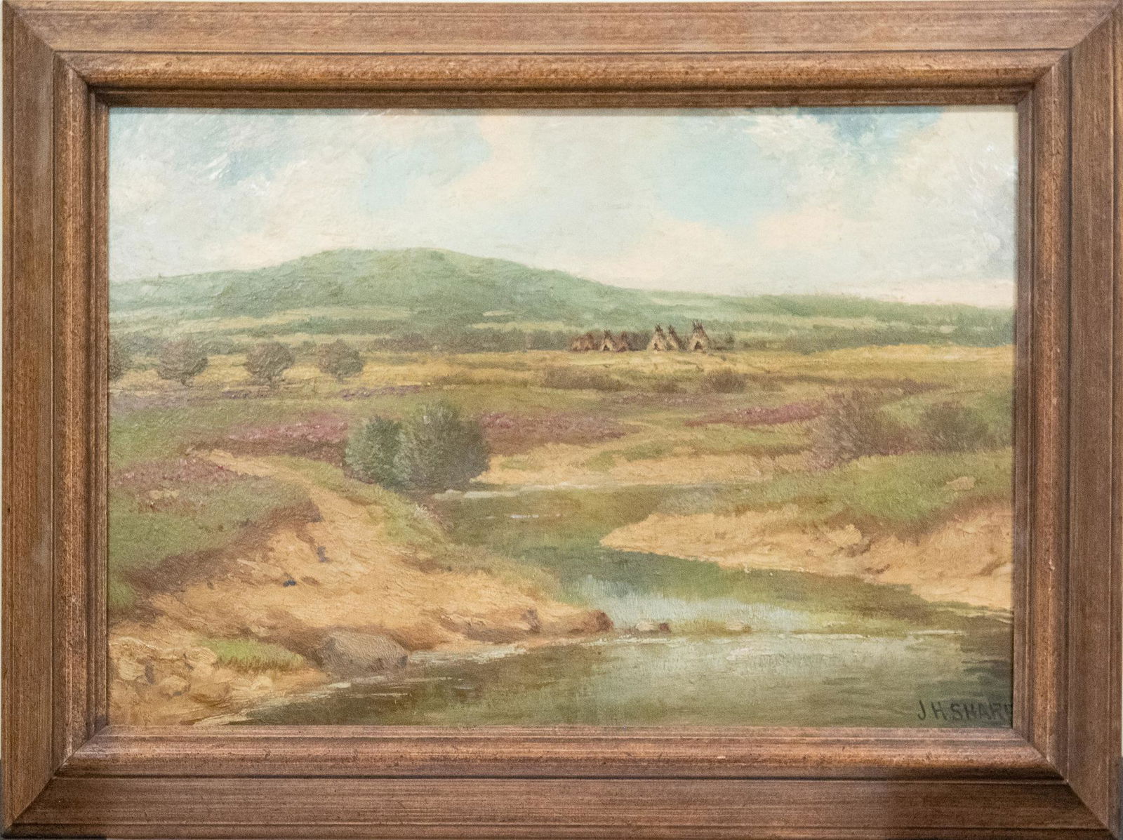 Joseph Henry Sharp (1859 - 1953) Ohio Artist Oil (1 of 10)