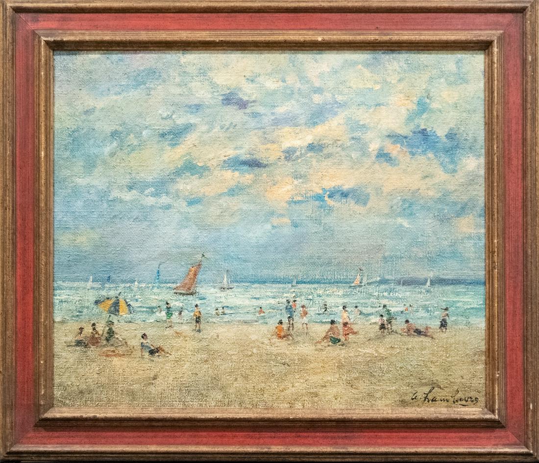 Andre Hambourg (1909 - 1999) France.Artist Oil (1 of 10)