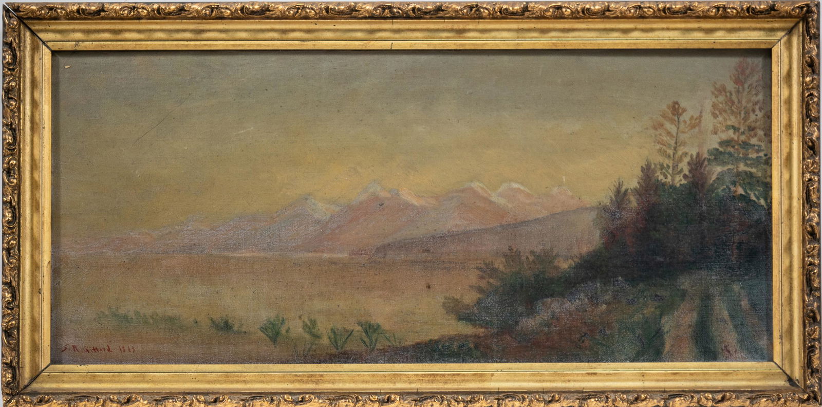 Hans Hofmann (1880 - 1966) Oil Untitled (Red Embellishment) (1 of 10)