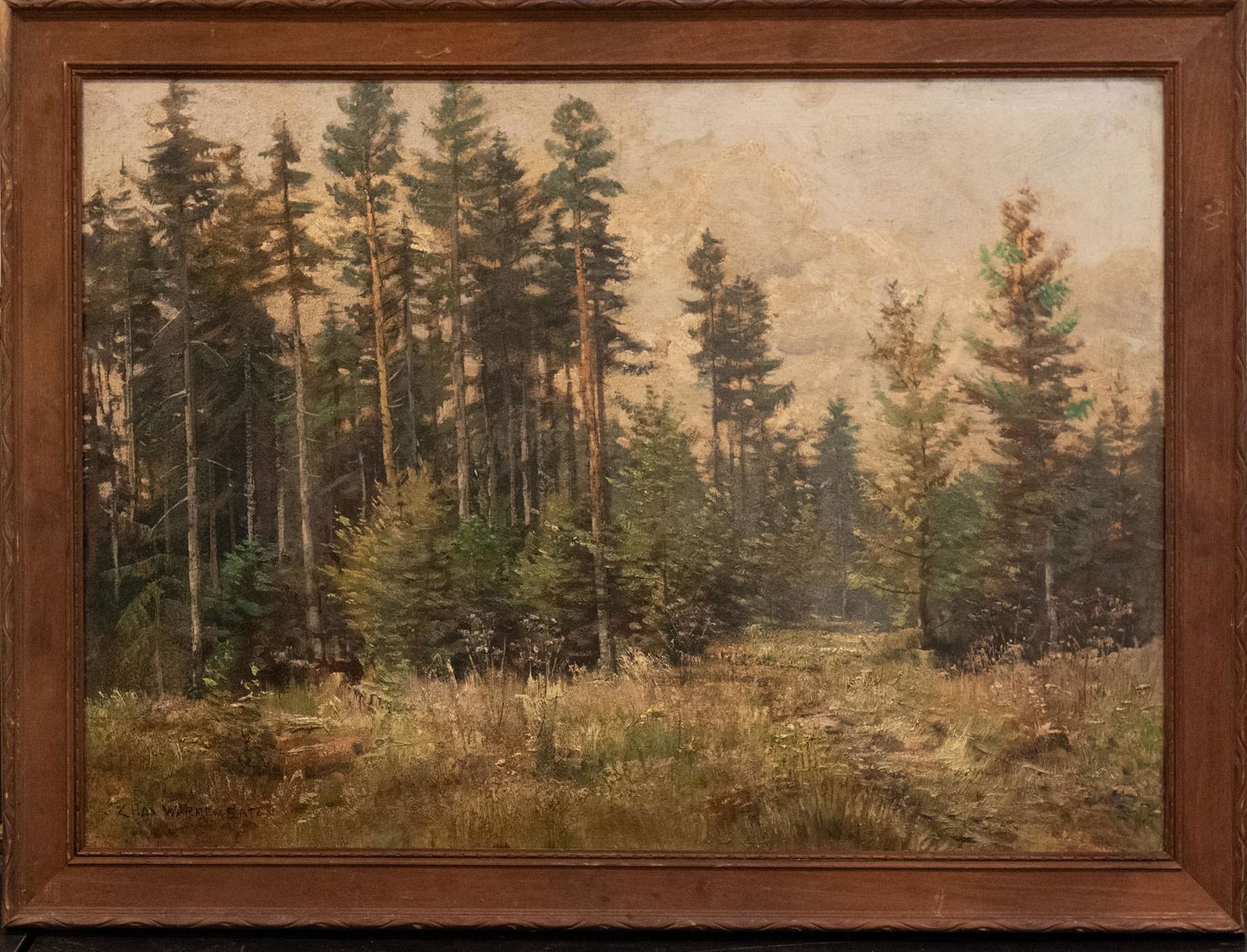 Charles Warren Eaton (1857 - 1937) NY, NJ/ Netherlands Artist Oil (1 of 10)