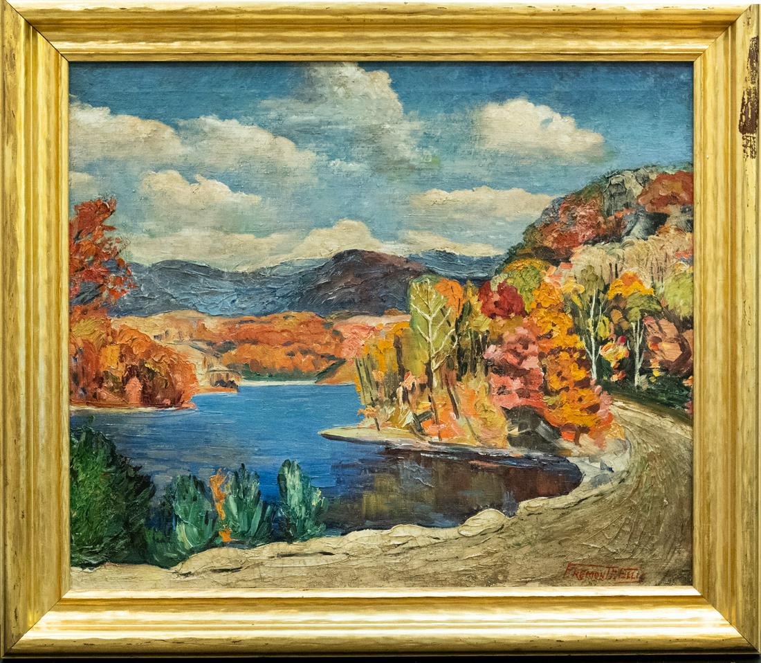 Fremont F. Ellis (1897 - 1985) California Artist Oil (1 of 10)