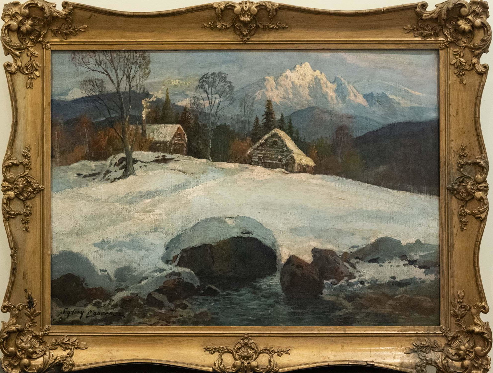 Sydney Mortimer Laurence (1865 - 1940) Alaska Artist Oil (1 of 10)