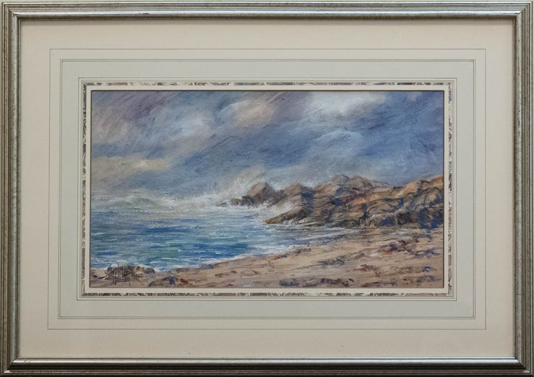 Childe (Frederick) Hassam (1859 - 1935) New York Artist Watercolor On Paper (1 of 10)