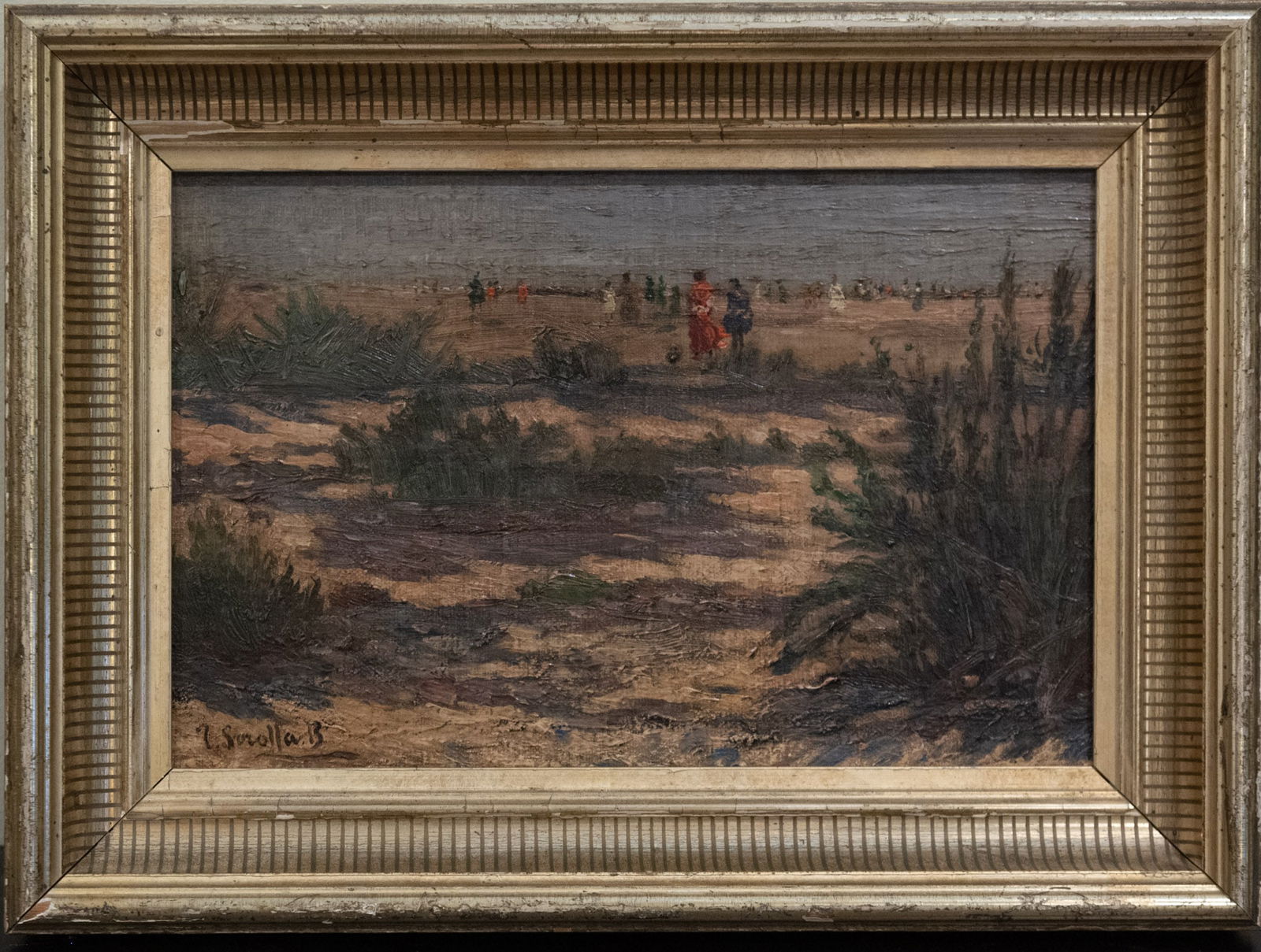 Joaquin Sorolla Y Bastida (1863 - 1923) NY/Spain Artist Oil On Board (1 of 10)