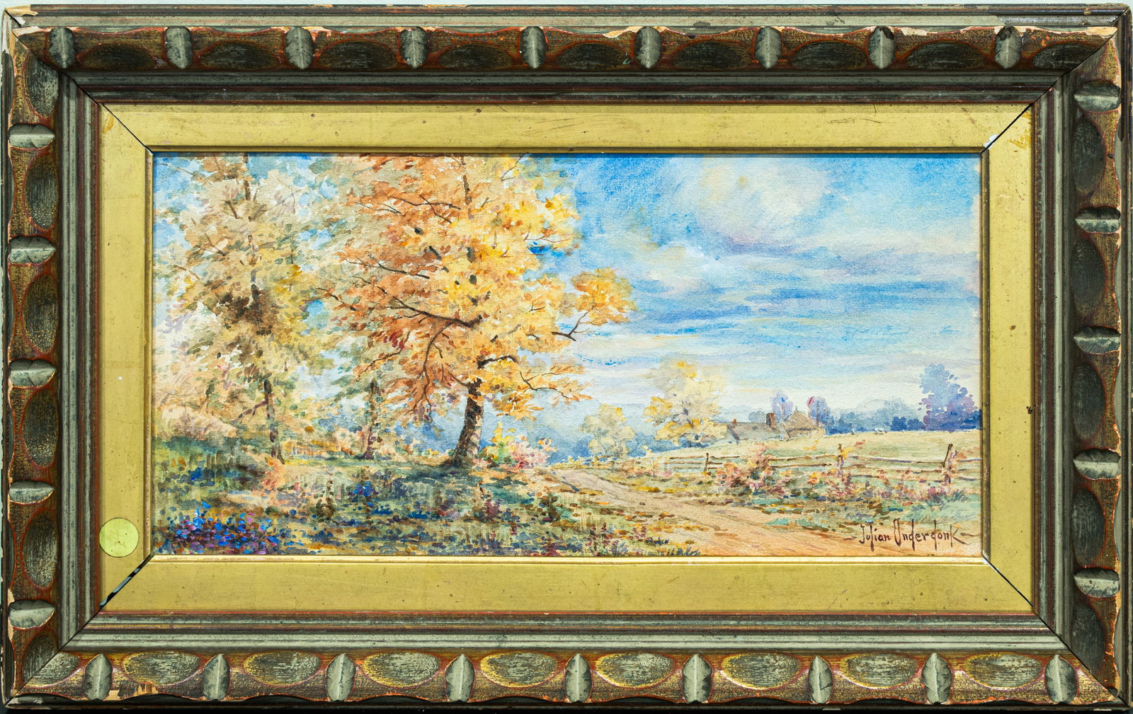 Julian Onderdonk (Texas 1882 - 1922) | Watercolor / Paper. (1 of 8)