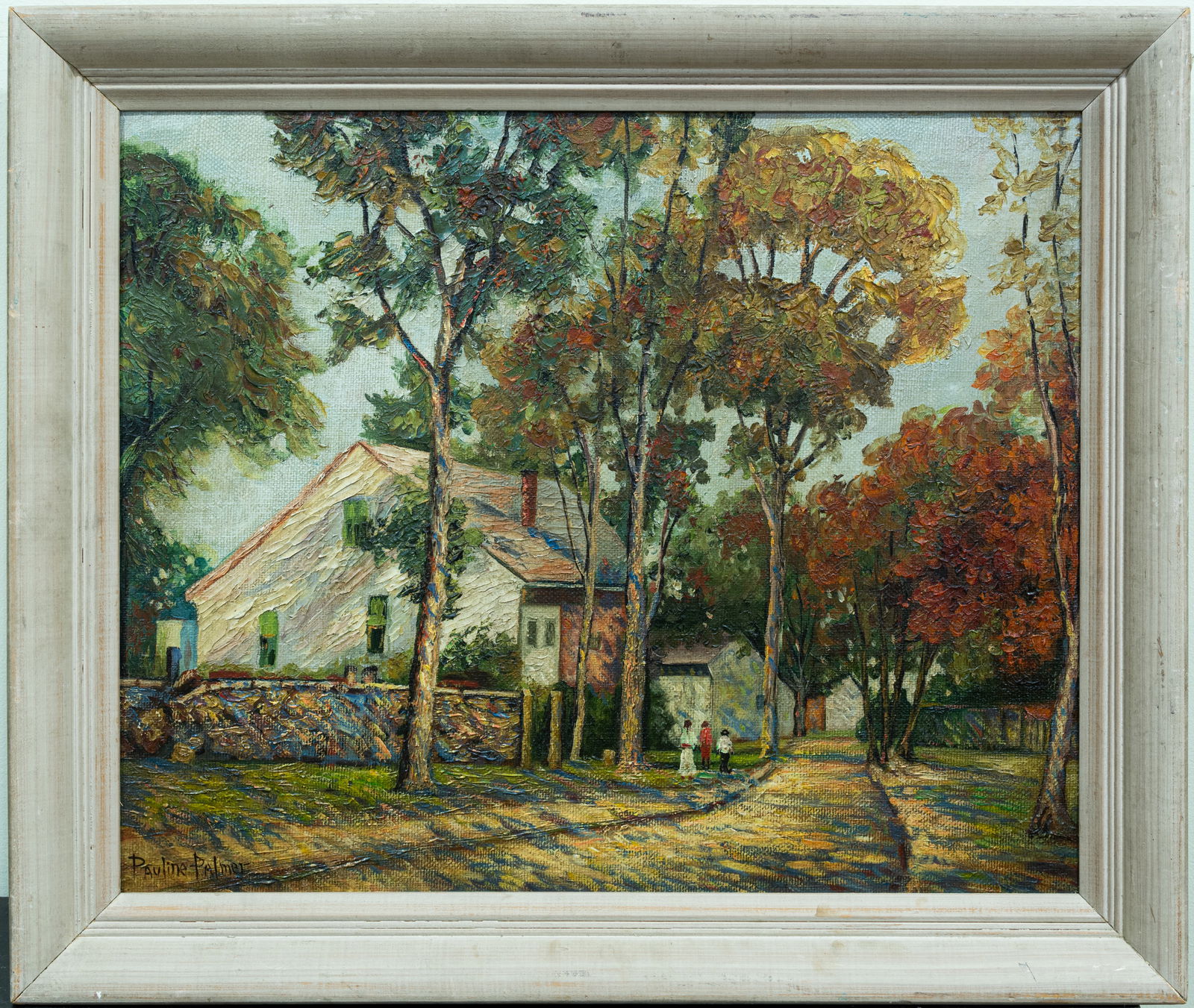 Pauline Lennards Palmer (Illinois 1867 - 1938) | Oil / Board. (1 of 9)