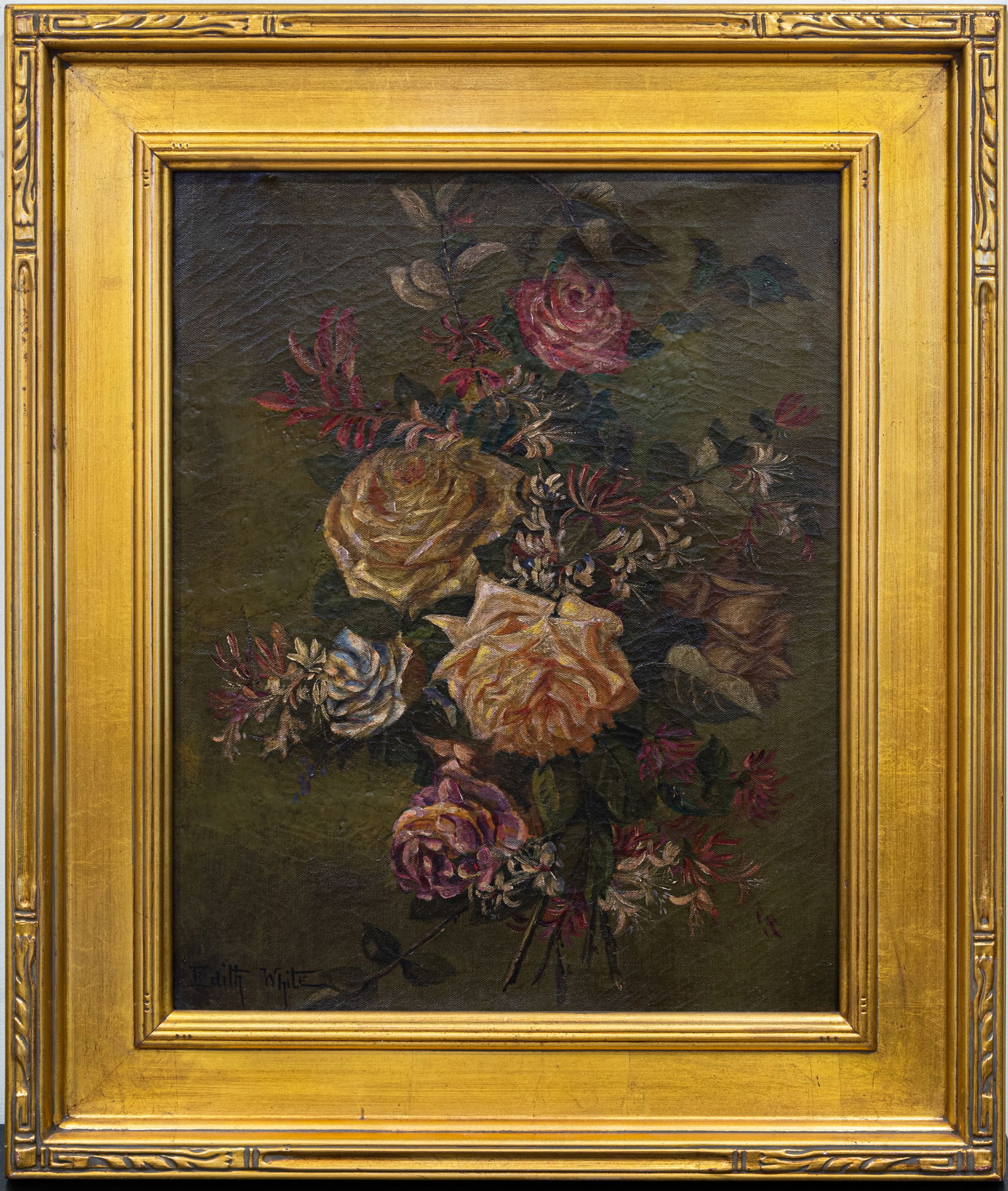 Edith White (California, Iowa 1855 - 1946) | Oil / Canvas. (1 of 8)