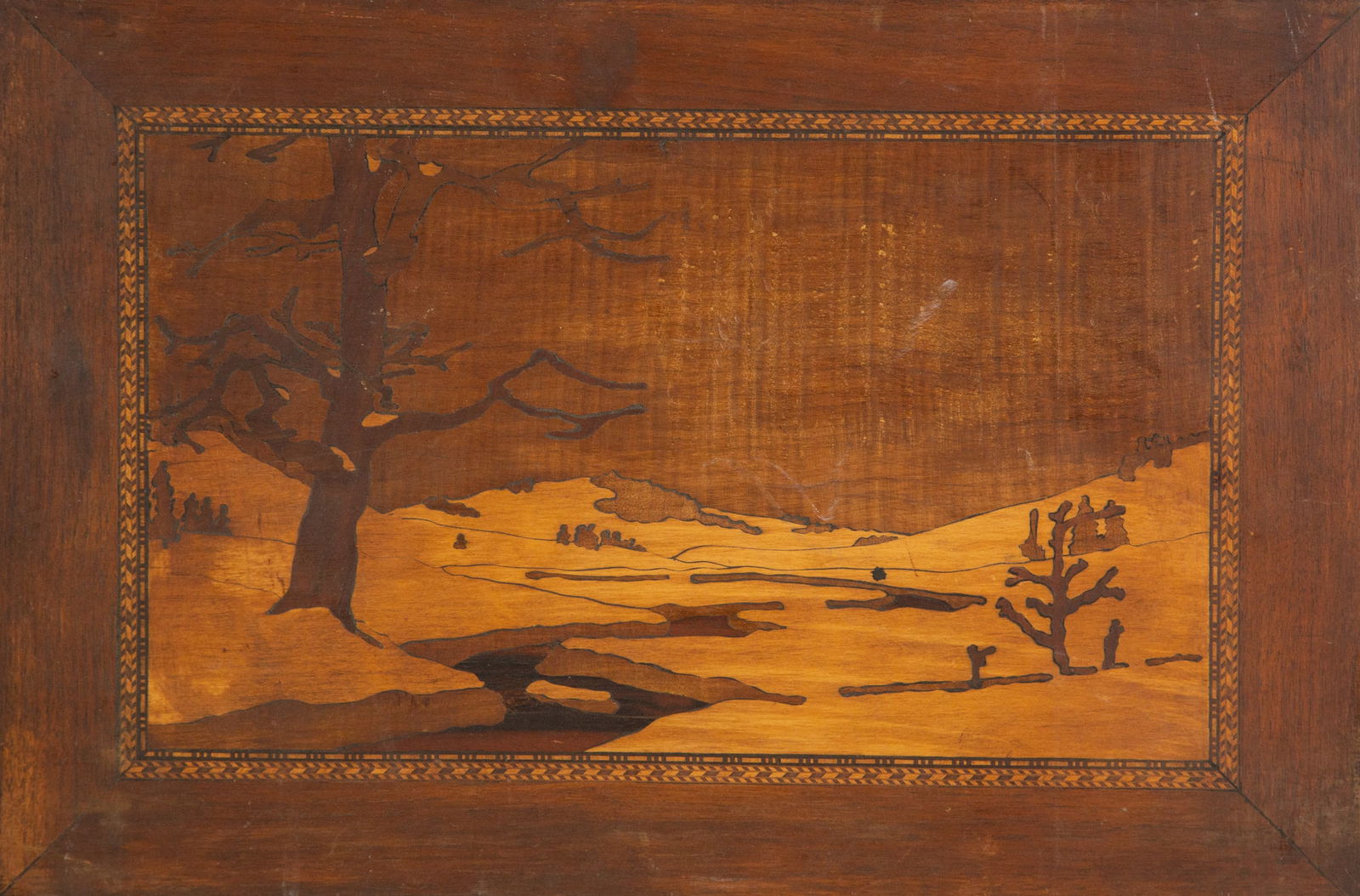 Manner Of Edouard Cortes (1882-1969) Landscape Oil On Canvas: Medium: Oil On Canvas Painting Size: 15 x 20 inches Frame Size: 19.75 x 24.5 inches Condition: This artwork is in good overall condition for its age. Signature: Signed Artist: Manner Of Edouard Cortes