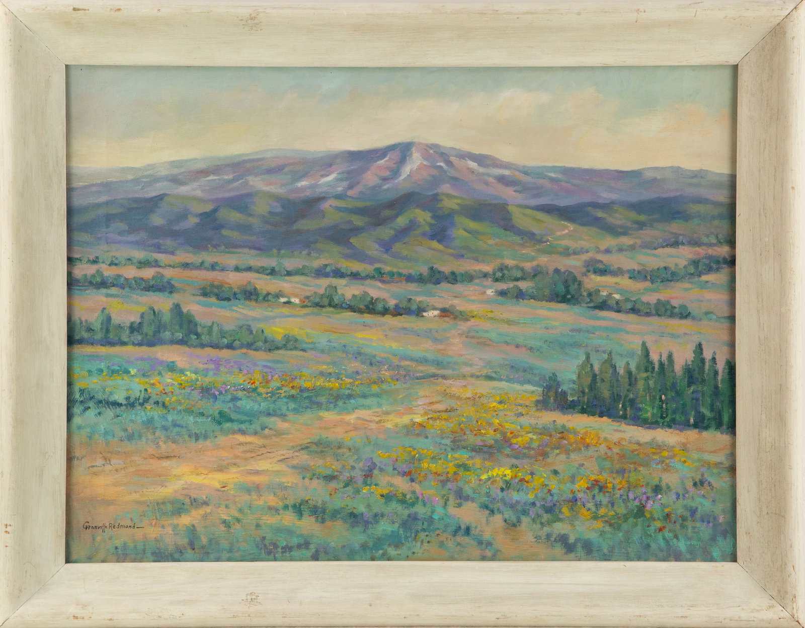 Granville Redmond ( American, 1871 - 1935) Landscape Oil On Canvas (1 of 11)