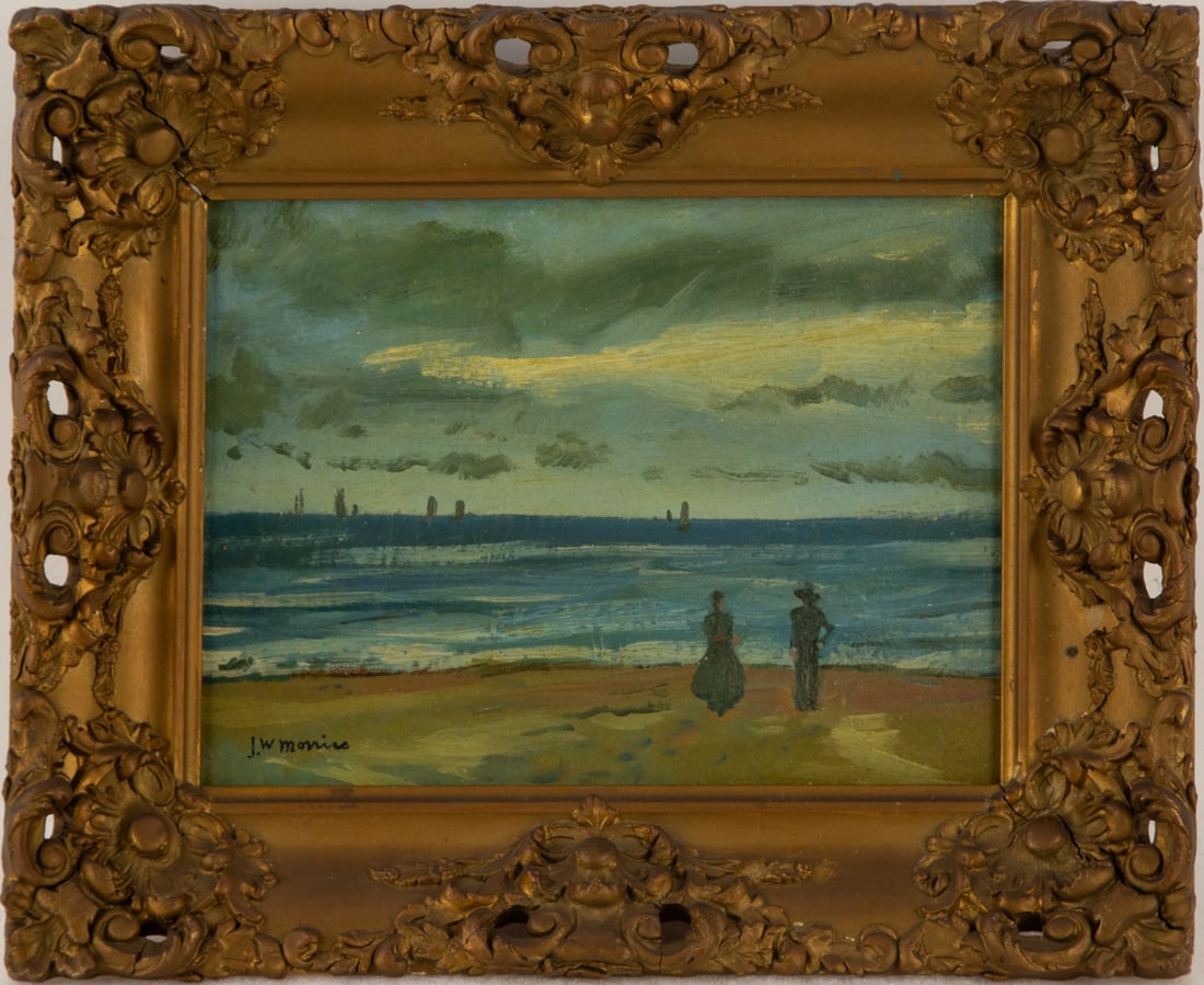 James Wilson Morrice ( Canadian, 1865 - 1924 ) Waterscape Oil On Canvas (1 of 14)