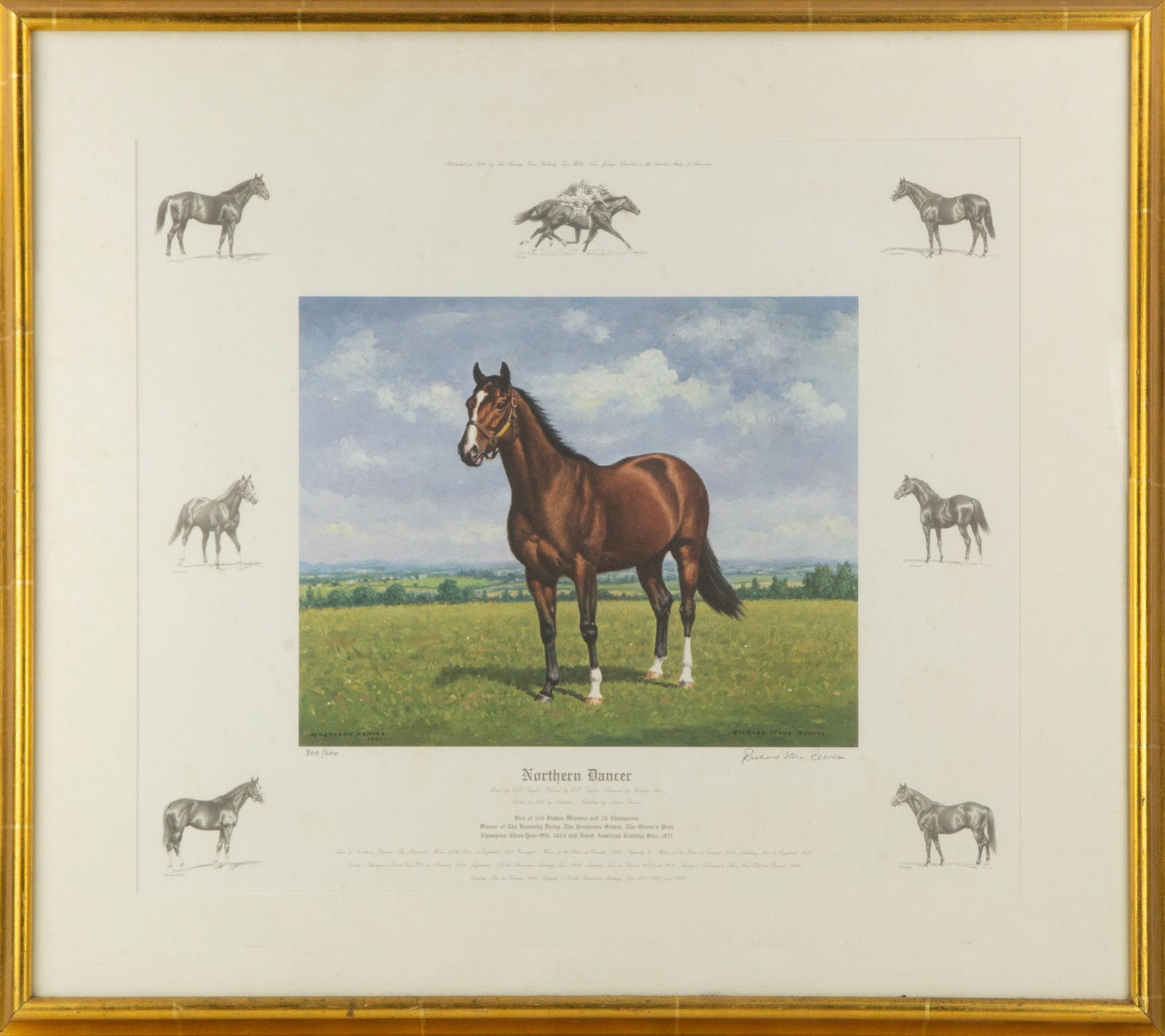 Richard Stone Reeves ( American, 1919 - 2005 ) Animal Limited Edition Print 204/600 "Northern (1 of 18)
