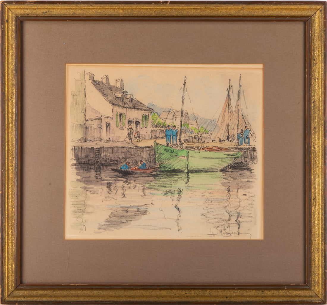 Impressionist Mixed Media "Stay On The Water" (1 of 10)