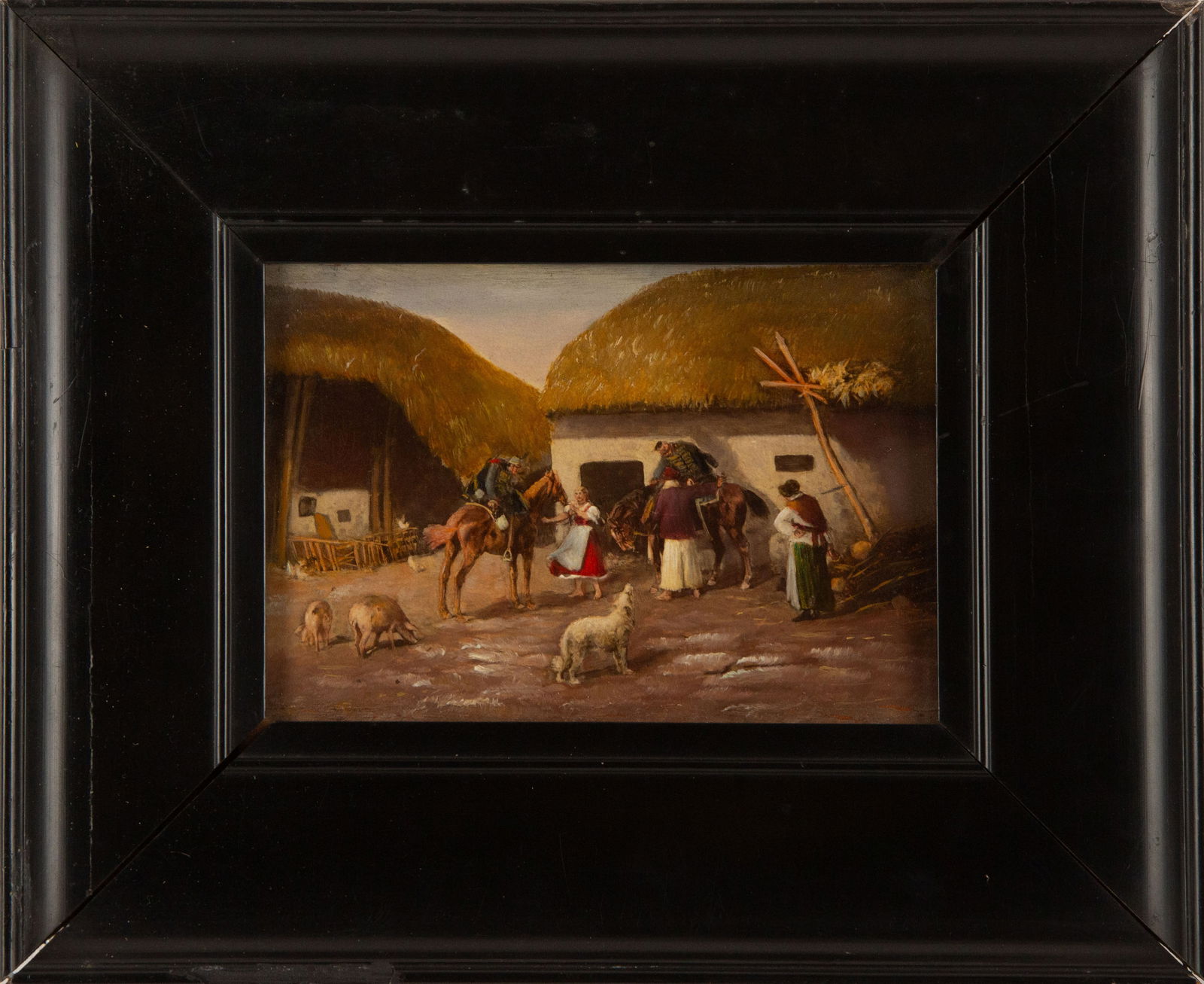 "Journey's End" Impressionist Oil On Board (1 of 8)