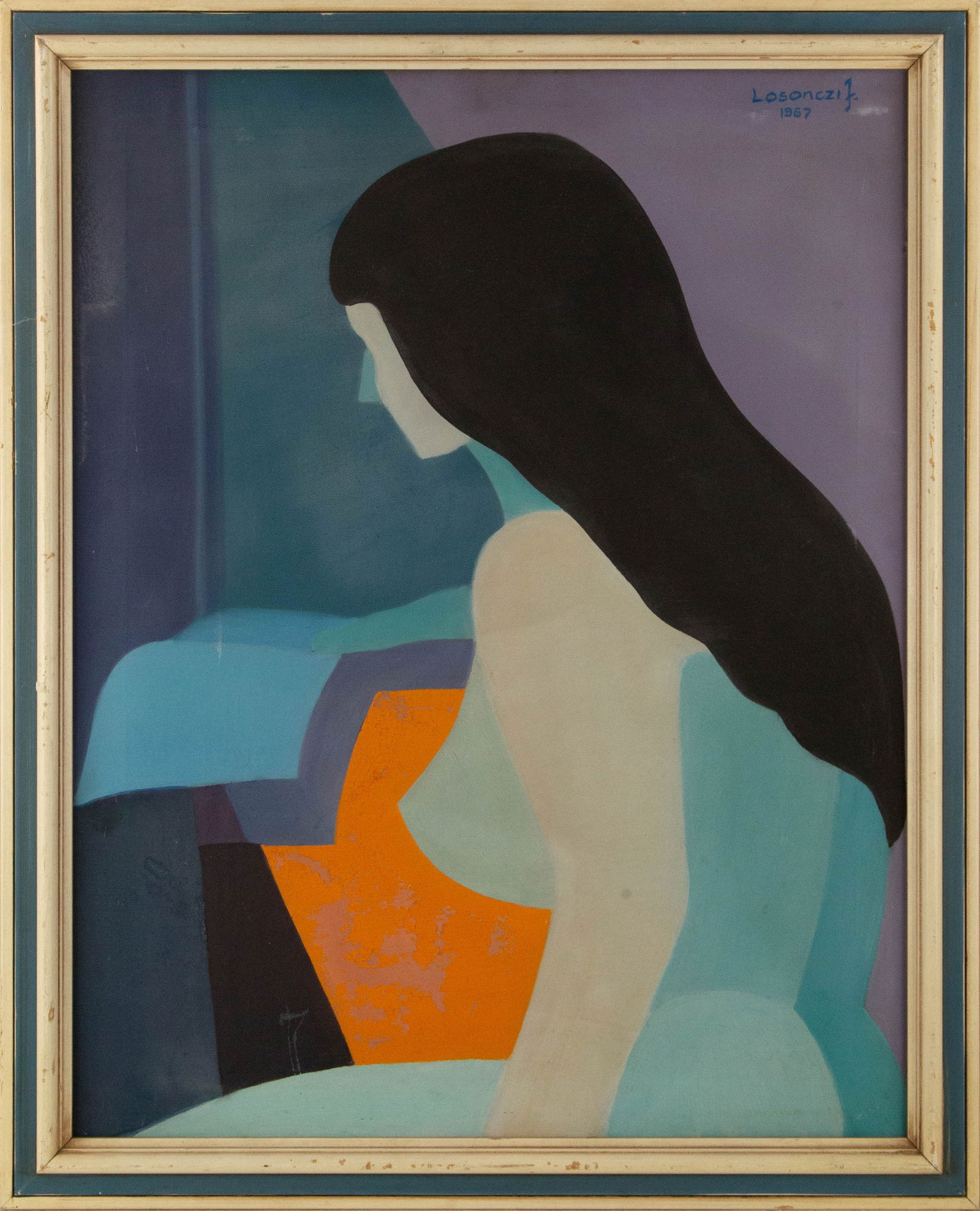 Jozsef Losonczi ( Hungarian ) Contemporary Art Oil On Canvas (1 of 16)