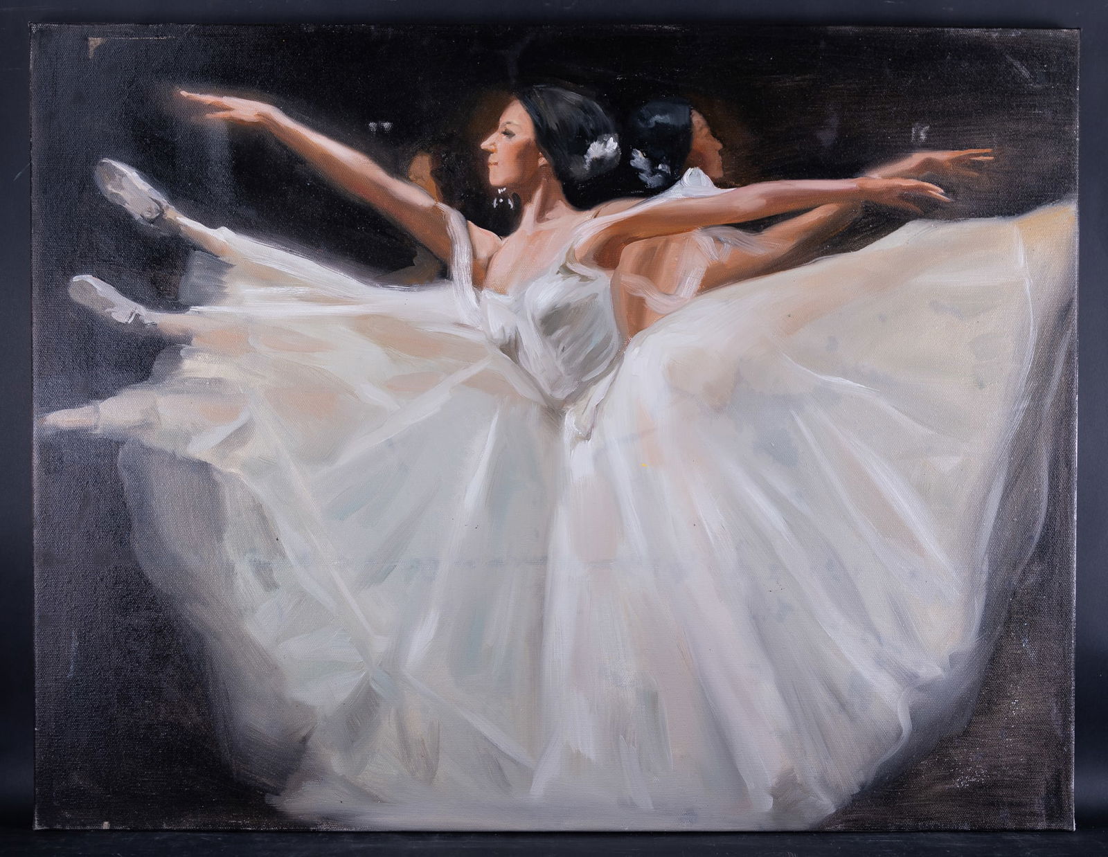 Realist/Figurative Original Oil Painting "Ballerina" (1 of 6)