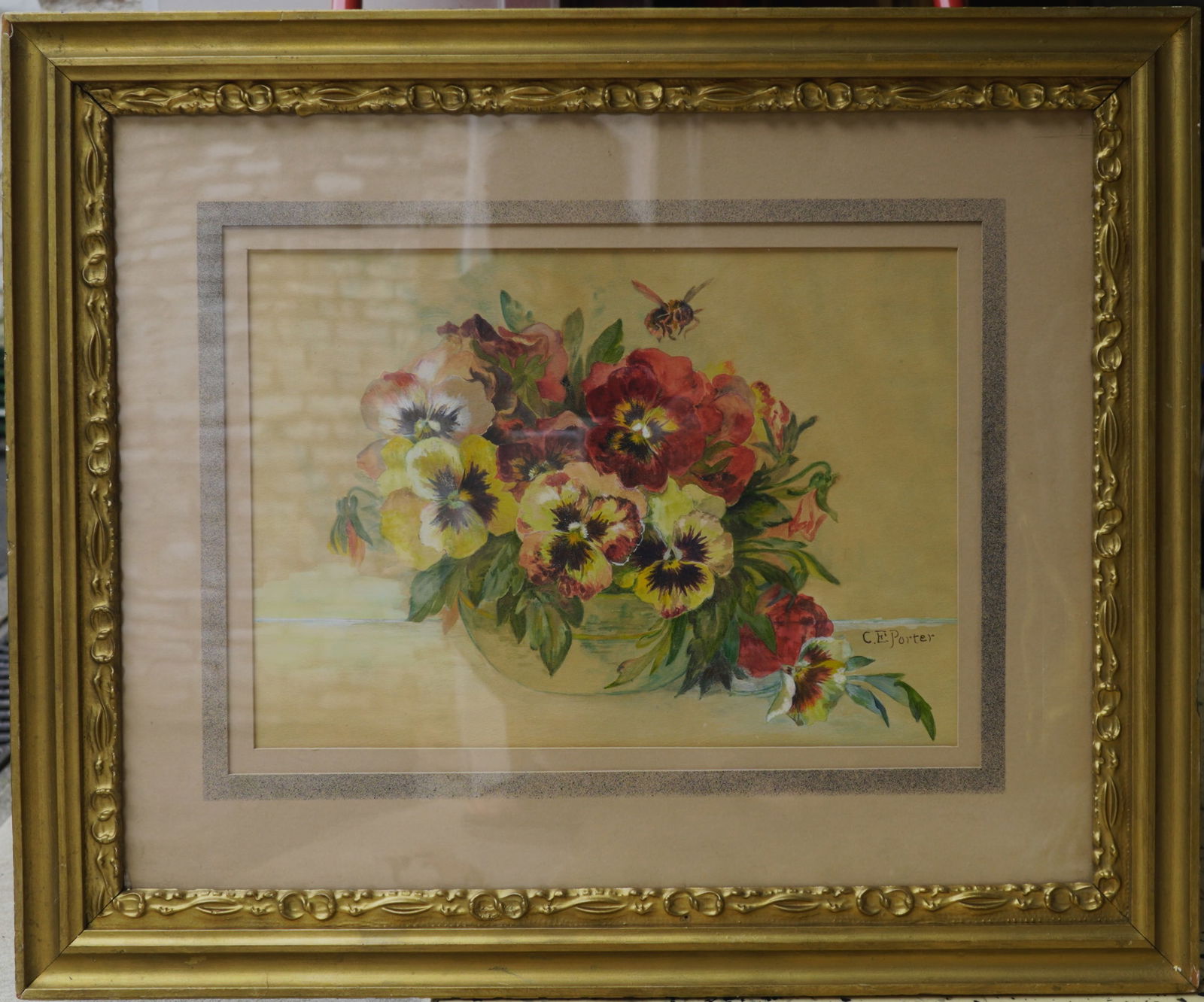 Charles Ethan Porter (1847 - 1923) Watercolor / Paper (1 of 5)