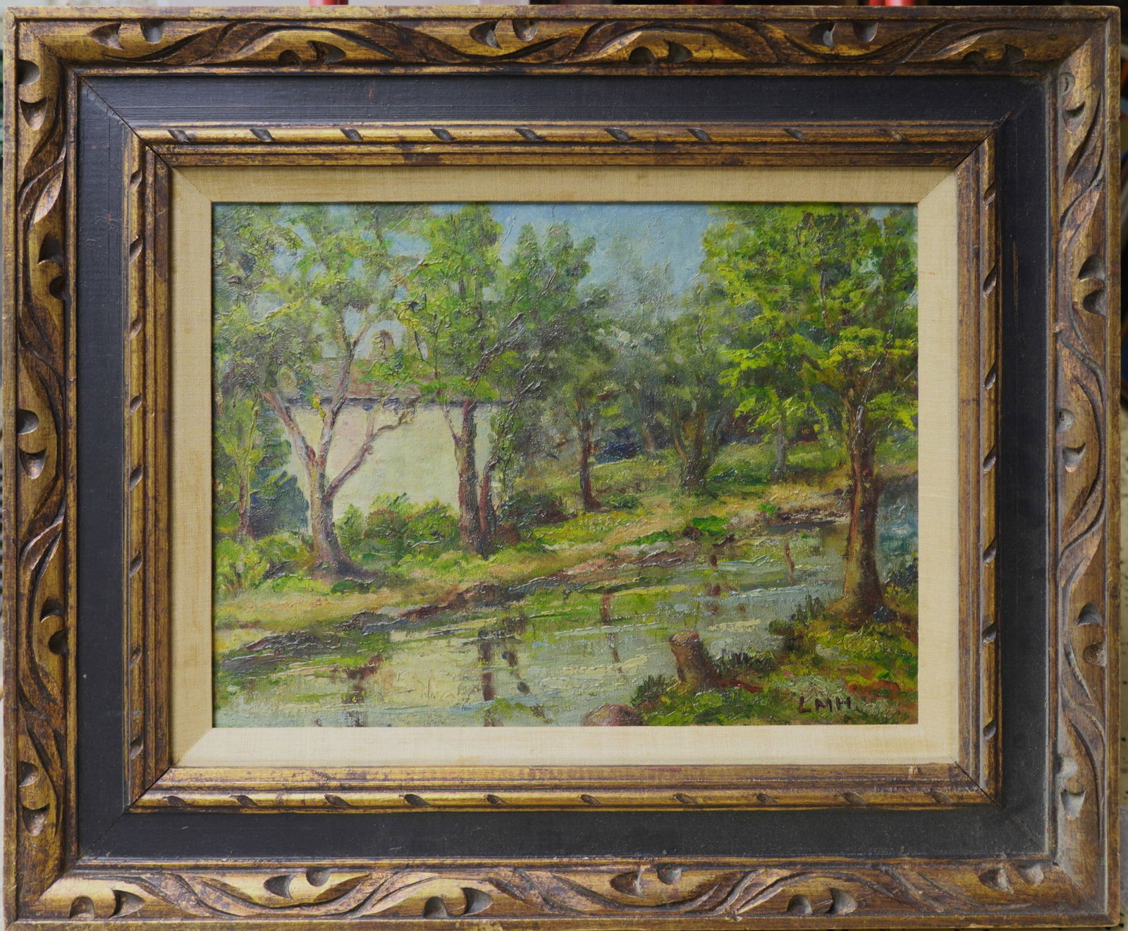 Letitia Marion (LMH) Hamilton (1878 - 1964) Oil painting on board (1 of 5)