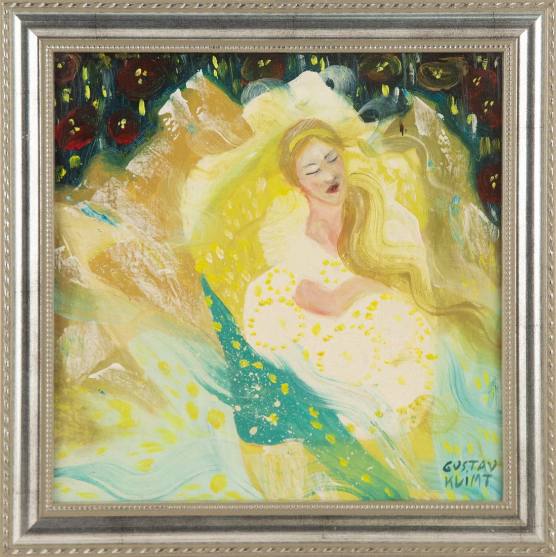 Attributed to Gustav Klimt ( Austrian, 1862 - 1918 ) "" Oil On Canvas Landscape (1 of 11)