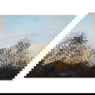 Jiabang Kang Impressionist Original Oil On Canvas "Sunset": Title: Sunset Medium: Oil on canvas Size: 15 x 12 inches Frame: Framing options available! Condition: The painting appears to be in excellent condition. Year: 2000 Circa Artist: Jiabang Kang Signature