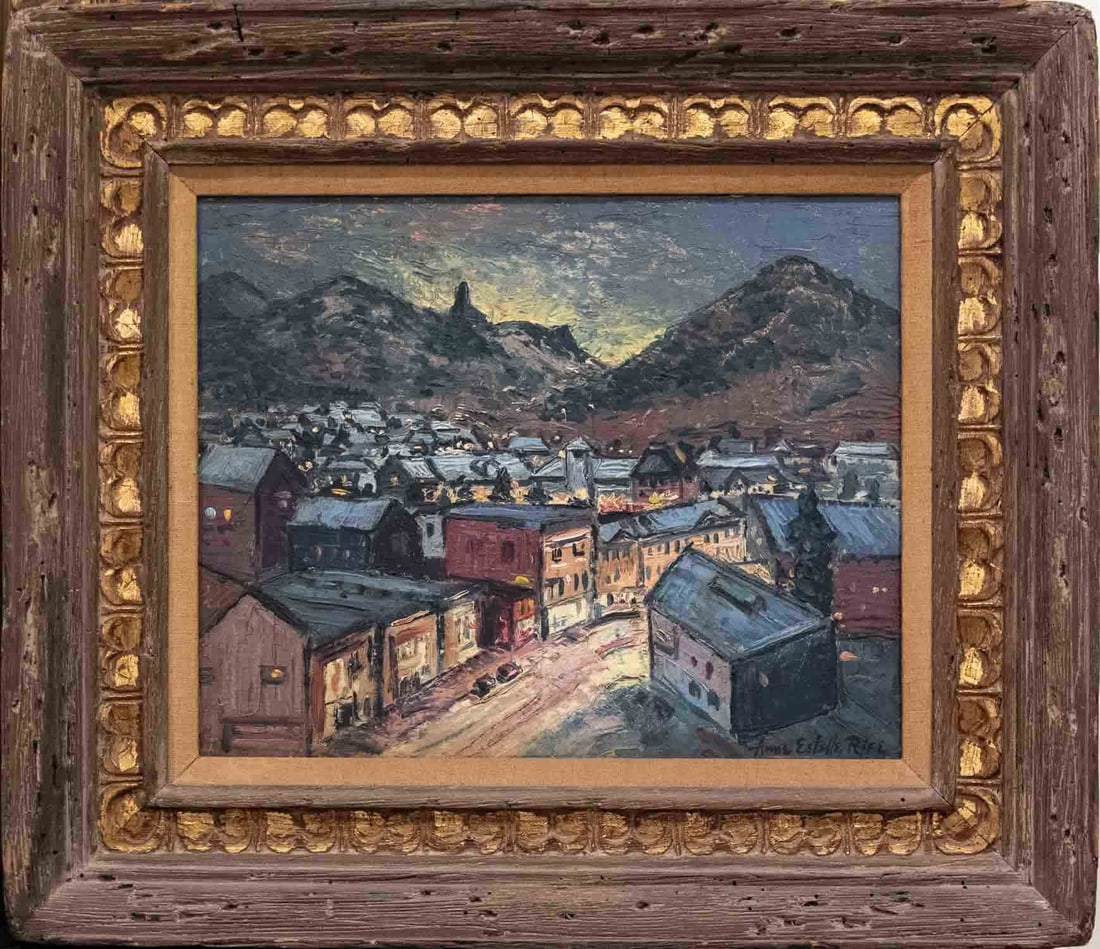 Anne Estelle Rice (1879 - 1959) PA Artist Oil On Masonite (1 of 8)