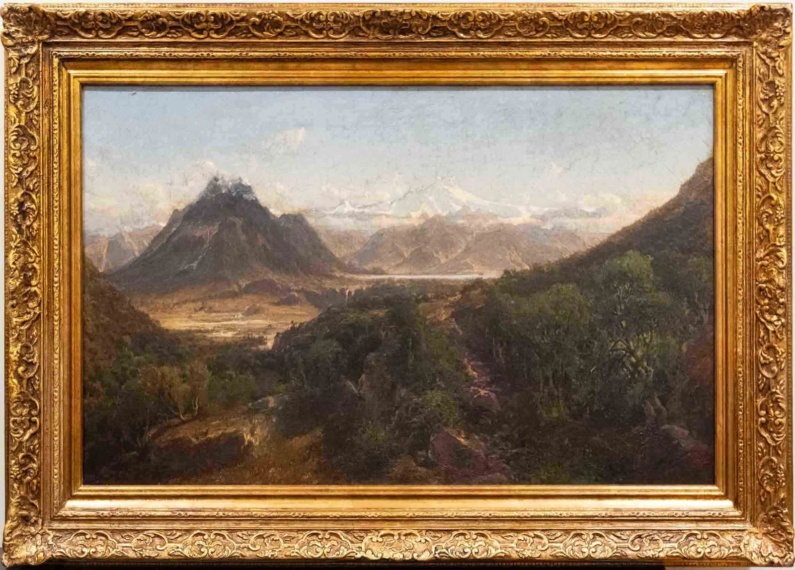 Albert Bierstadt (1830 - 1902) NY, California Artist Oil On Canvas (1 of 9)