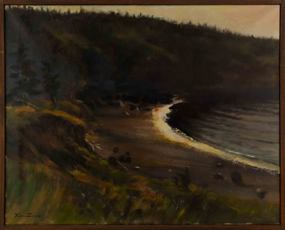 Leon Zack ( Russian-born French,1892-1980 ) Landscape Oil On Canvas (1 of 15)