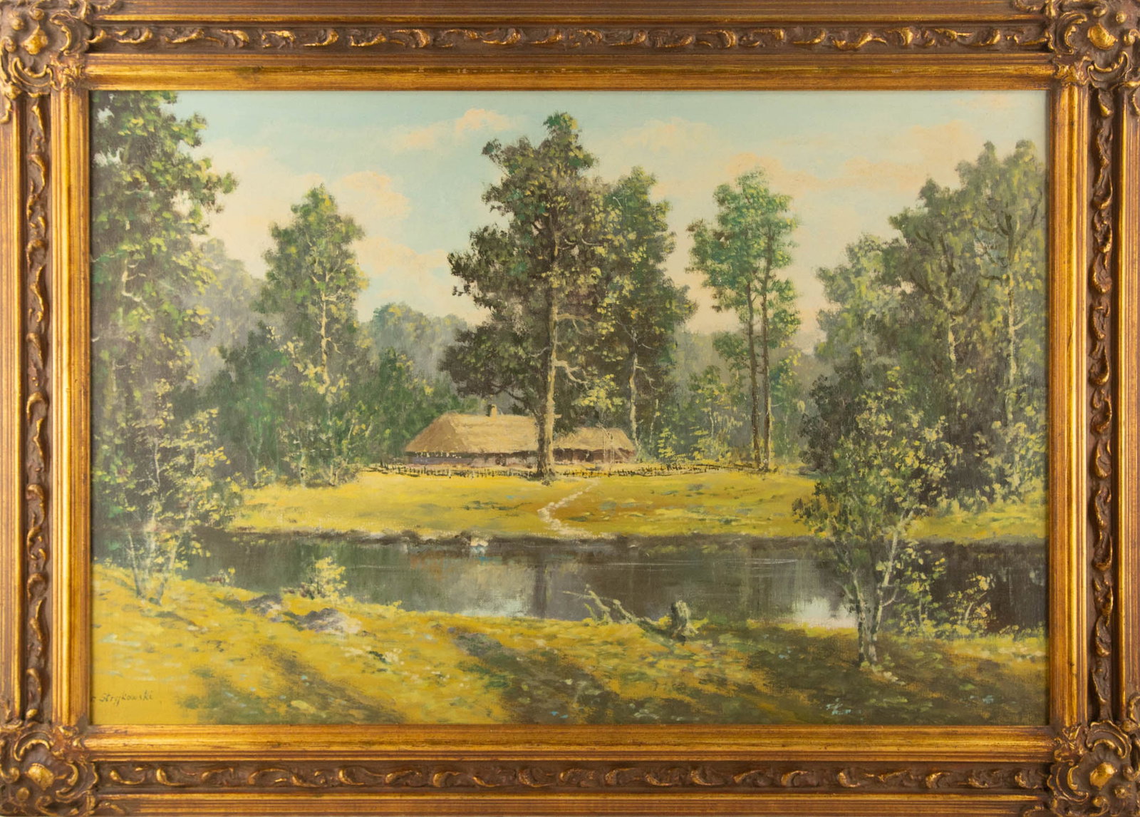 Ireneusz Stryjkowski ( Poland ) Landscape Oil On Canvas (1 of 14)