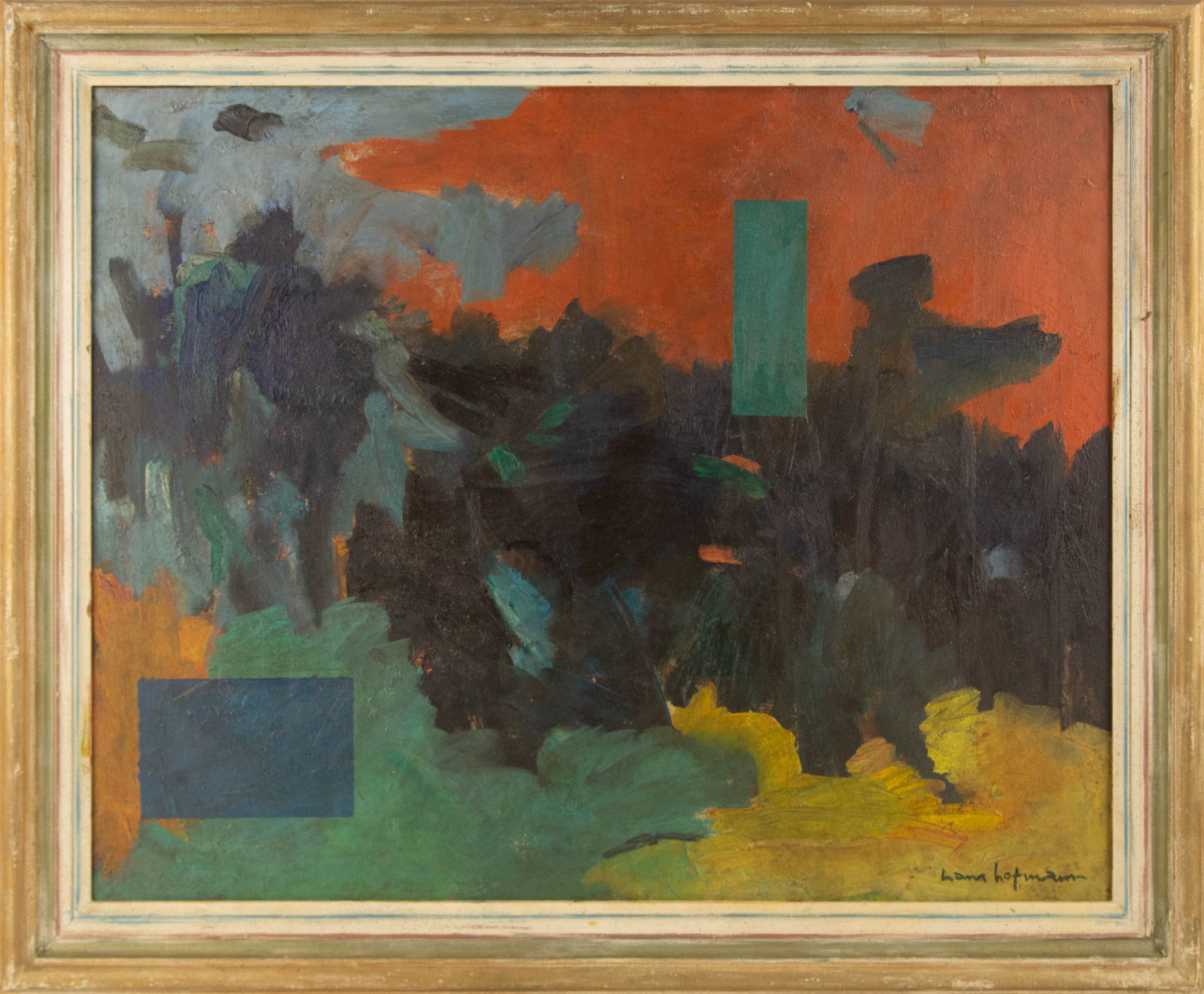 Hans Hofmann(1880 - 1966) Abstract Oil On Canvas (1 of 11)