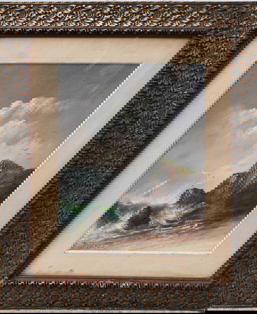 Alfred Thompson Bricher (1837 - 1908) Pastels on Paper (1 of 13)