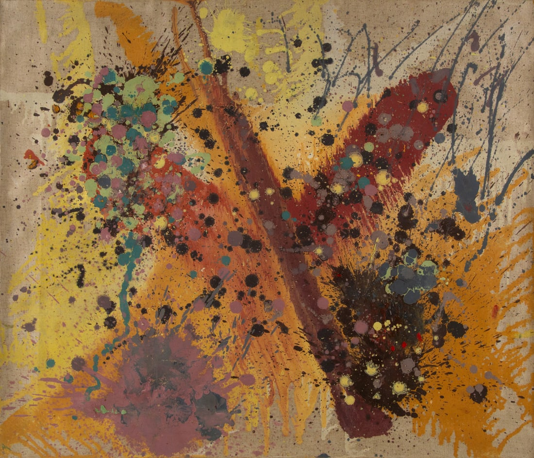 Yongqiang Yu Abstract Original Mixed Media "Red" (1 of 10)