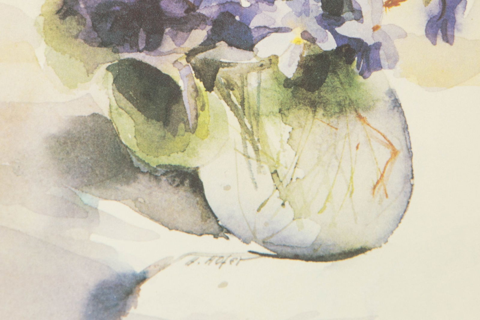 Heinz Hofer ( B.1946 ) "" Print Still Life - 6