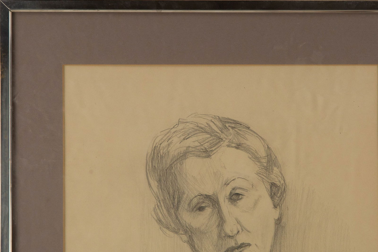 Diane Factor Portrait Graphite "After Math" - 3