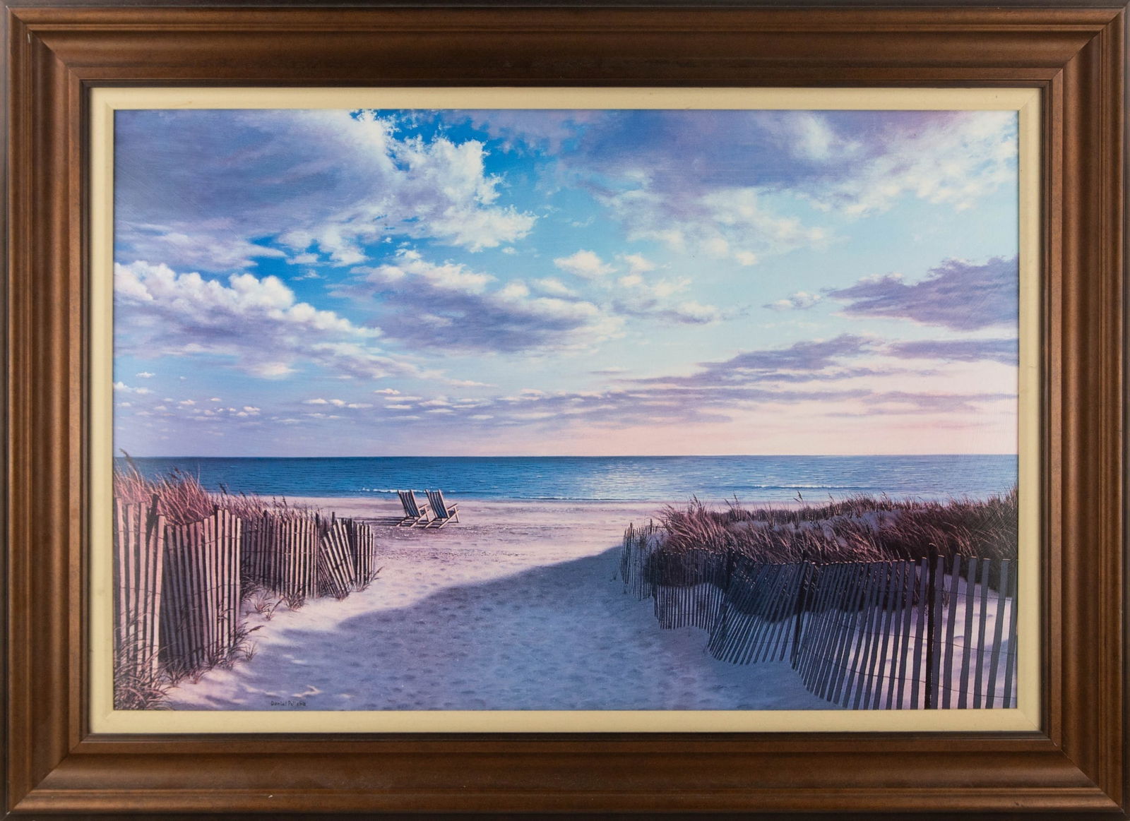 Daniel Pollera ( American ) Landscape Print "Seaside" (1 of 12)